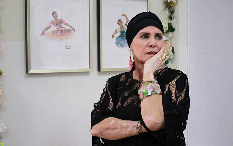 Patricia Ascuasiati inaugura exposición en el Conservatorio de Danza Alina Abreu